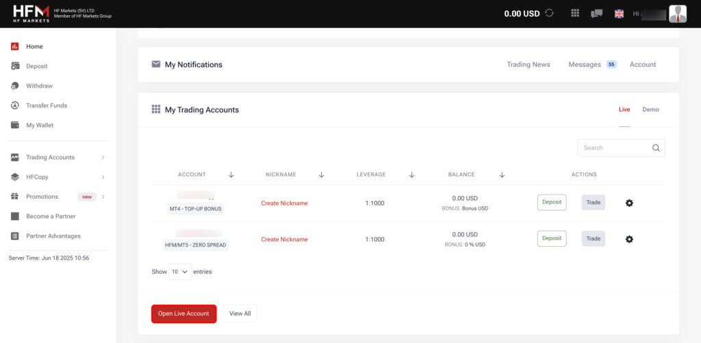 Additional Account HFM3